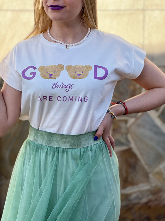 Camiseta good things